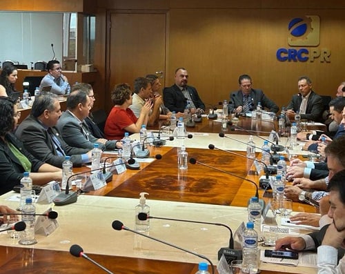 SESCAP-LDR esteve presente na reunião da Comissão Consultiva de Representantes da Classe Contábil do Paraná